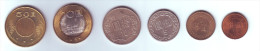 Taiwan 6 Coins Lot - Taiwan