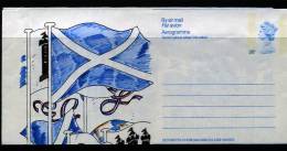 GREAT BRITAIN - 1984  EDINBURGH FESTIVAL  AEROGRAMME  MINT - Interi Postali