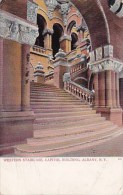 Western Staircase Capitol Building Albany New York 1906 - Albany