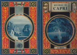 RICORDO  DI   CAPRI  -  32  VEDUTE  -  SUPERBE LIVRE - CARNET - PHOTOS - - Carpi