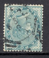 INDIA, Squared Circle Postmark ´RAJKOT´ On Q Victoria Stamp - 1882-1901 Impero
