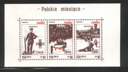 POLAND SOLIDARITY SOLIDARNOSC 1985 POLISH MONTHS DECEMBER WW1 LEGIONNAIRE MARTIAL LAW MS WORLD WAR 1 SOLDIER MILITARIA - WW1 (I Guerra Mundial)