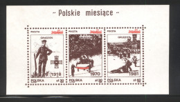 POLAND SOLIDARITY SOLIDARNOSC 1985 POLISH MONTHS DECEMBER WW1 LEGIONNAIRE MARTIAL LAW MS WORLD WAR 1 SOLDIER MILITARIA - WO1