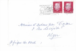 Timbres  Et Belle Marque Postale  Centre D'acclimatisation Zoologique Sur Lettre  Pour Alger 1977 - Lettres & Documents