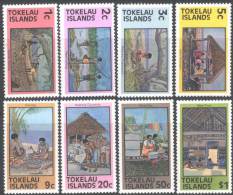 TOKELAU  - WORKERS, Fishermen, Handicrafts  - 1976  - ** MNH - Tokelau