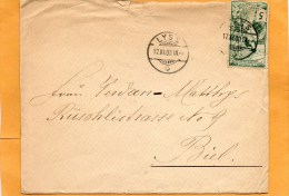 Switzerland 1900 Cover Mailed - Briefe U. Dokumente