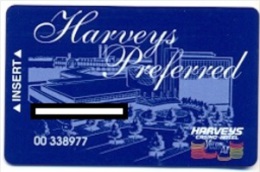Harveys Casino, U.S.A., Older Used Slot Card,  Harveys-2a - Casinokarten