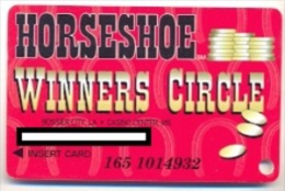 Horseshoe Casino, Bossier City, LA,  Used Slot Card, Horseshoe-5 - Casino Cards