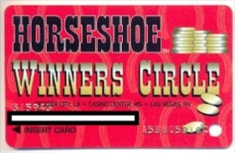 Horseshoe Casino, Bossier City, LA,  Used Slot Card, Horseshoe-5a - Casino Cards