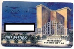 Horseshoe Casino, Bossier City, LA,  Used Slot Card, Horseshoe-6a - Casino Cards