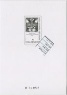 JF0656 Czech Republic 1996 Stamp On Stamp On Stamp Proof MNH - Plaatfouten En Curiosa