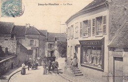 CPA - 95 - JOUY LE MOUTIER - La Place - Jouy Le Moutier