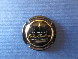 Capsule Champagne NICOLAS FEUILLATTE Noir Et Or - Feuillate