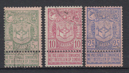 BELGIË - OBP - 1894 - Nr 68/70 - Gest/Obl/Us - 1894-1896 Expositions
