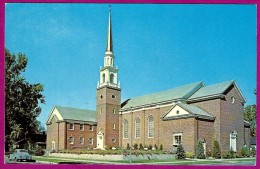 First Baptist Church Boise Idaho ID Car 1950s Nice Scenic Postcard - Boise