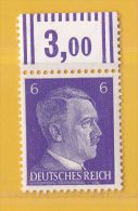 MiNr. 785 WOR Deutschland Deutsches Reich - Unused Stamps