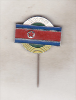 North Koreea Old Pin Badge - The Democratic People´s Republic Of Korea Pin Badge - Andere