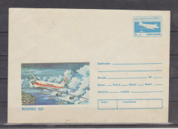 CARTE POSTALA  - BOEING 707 - Storia Postale