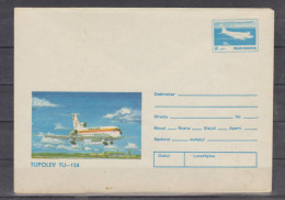 CARTE POSTALA  -TUPOLEV TU-154 - Briefe U. Dokumente