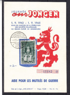 Madonnes - Luxembourg - Carte De 1945 - Aide Pour Les Mutilés De Guerre - Covers & Documents