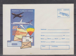 CARTE POSTALA  - 25 ANI COMISIA AEROFILATELICA ROMANA - Cartas & Documentos