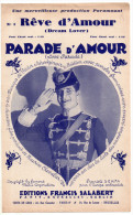 Rêve D'amour, Opérette Film Parade D´amour, Battaille-Henri, Victor Schertzinger, Maurice Chevalier, Partition - Chant Soliste