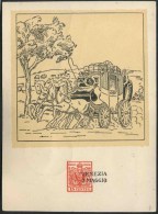 1953 Italia, Cartolina Esposizione Filatelica Di Venezia Con Erinnofilo - Otros & Sin Clasificación