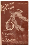 Le Dernier Tango, Foucher, Doloire, Georgel, Illustrateur ? Partition Chant - Vocals