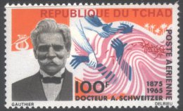 TCHAD - CHAD -  ALBERT SCHWEITZER  - MEDICINE - MUSIC  - **MNH - 1966 - Albert Schweitzer