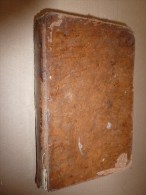 1843  NOUVEAU DICTIONNAIRE DE LA LANGUE FRANCAISE ( Reliure Cuir)  Par M. Noël Et M. Chapsal - Dictionnaires