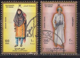 2v Oman Costumes, Culture, Used 1989 - Oman