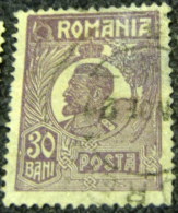 Romania 1920 King Ferdinand I 30b - Used - Usado