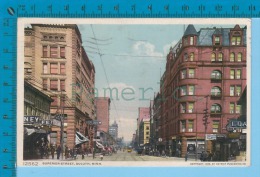 Duluth Minn.  ( Superior Street, Cover  1909 Duluth Machine Cancel With A ! And A C In Flag Many Line At Edge )  2 SCAN - Duluth