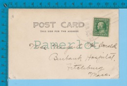 Photo Card (  Cover 1909 Fourth Stripes )  2 SCAN - Lettres & Documents