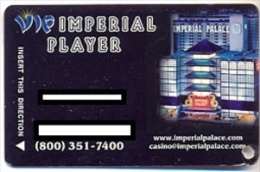 Imperial Palace Casino, Las Vegas, NV, U.S.A. Older Used Slot Card, Imperialp-1a - Casino Cards