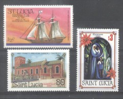 St. Lucia 1976-86 Lot, MNH AE.154 - St.Lucia (1979-...)