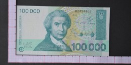 CROATIA  100000  DINARA  1993    -  (Nº07776) - Kroatien