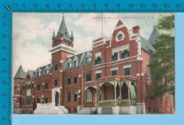 Lennoxville P.Quebec.  (Bishop´s College Cover 1908 , Sherbrooke With A I And A D In The Flag  )  2 SCAN - Sherbrooke