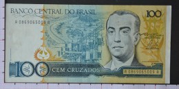 BRAZIL  100  CRUZADOS  1986-88    -  (Nº07791) - Brazilië