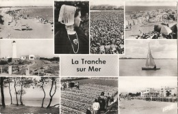 La Tranche Sur Mer  Multivues, Timbre Décollé TB - La Tranche Sur Mer