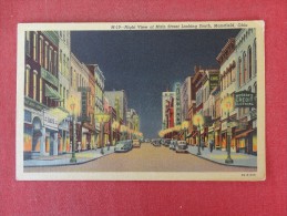 - Ohio>  Mansfield Night View Main Street   Ref 1370 - Andere & Zonder Classificatie