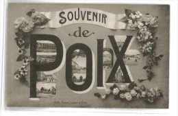 CPA 80 POIX SOUVENIR DE MULTIVUE - Poix-de-Picardie