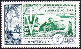 Détail De La Série - Anniversaire De La Libération * Cameroun N° PA 44 - 1954 10e Anniversaire De La Libération