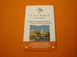 Mexico - Los Cabos Tesoro Hotel Magnetic Key Card (lighthouse/phare) - Phares