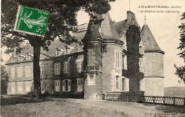 - 72 - MONTMIRAIL (Sarthe) - Le Château (Cour Intérieure) - - Montmirail