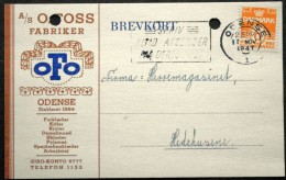 Denmark 1947 Letter Cards Odense   ( Lot 392) - Storia Postale