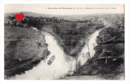 10370-LE-47-Lavardac-et-Barbaste-Réunion De La Gélise Et De La Baîse---------péniche - Lavardac