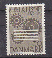 L4879 - DANEMARK DENMARK Yv N°550 ** TRAVAIL - Unused Stamps