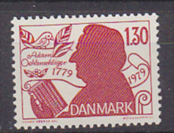 L4918 - DANEMARK DENMARK Yv N°695 ** LITTERATURE - Neufs