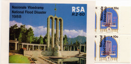 1988 Sud Africa - Natal Flood Disaster -  With 10 Stamps - Cuadernillos